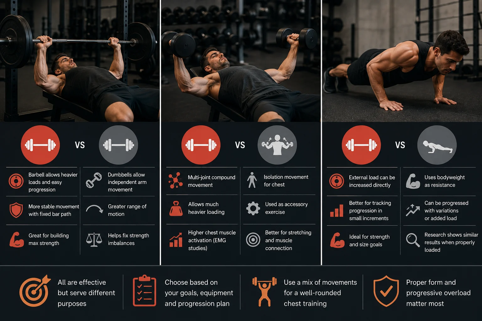 Bench Press vs Other Chest Exercises