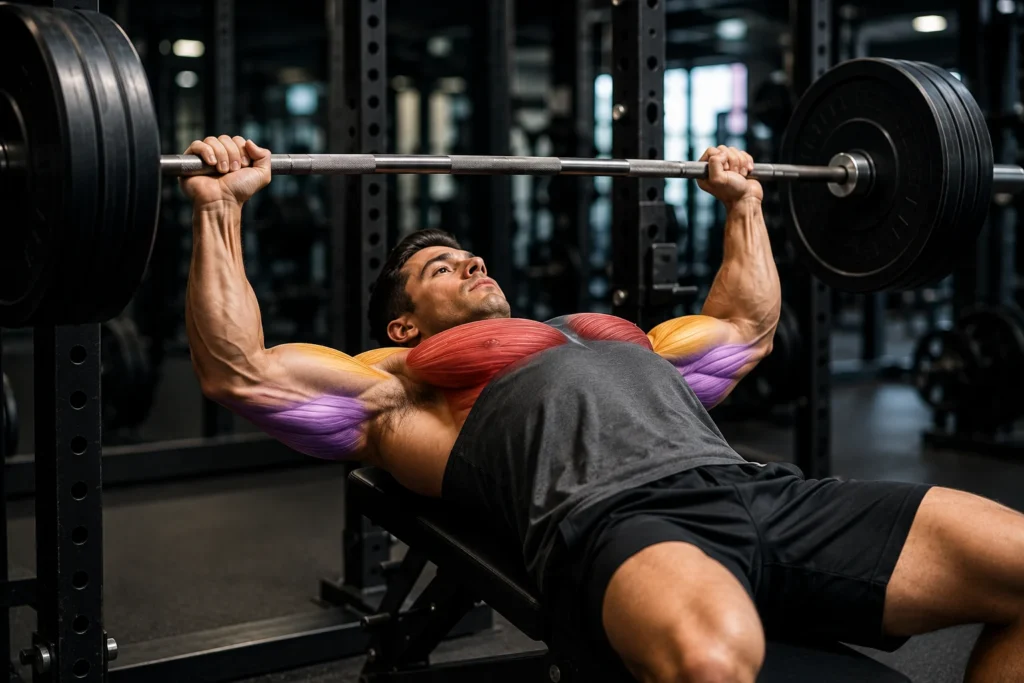 What Muscles Does Bench Press Work