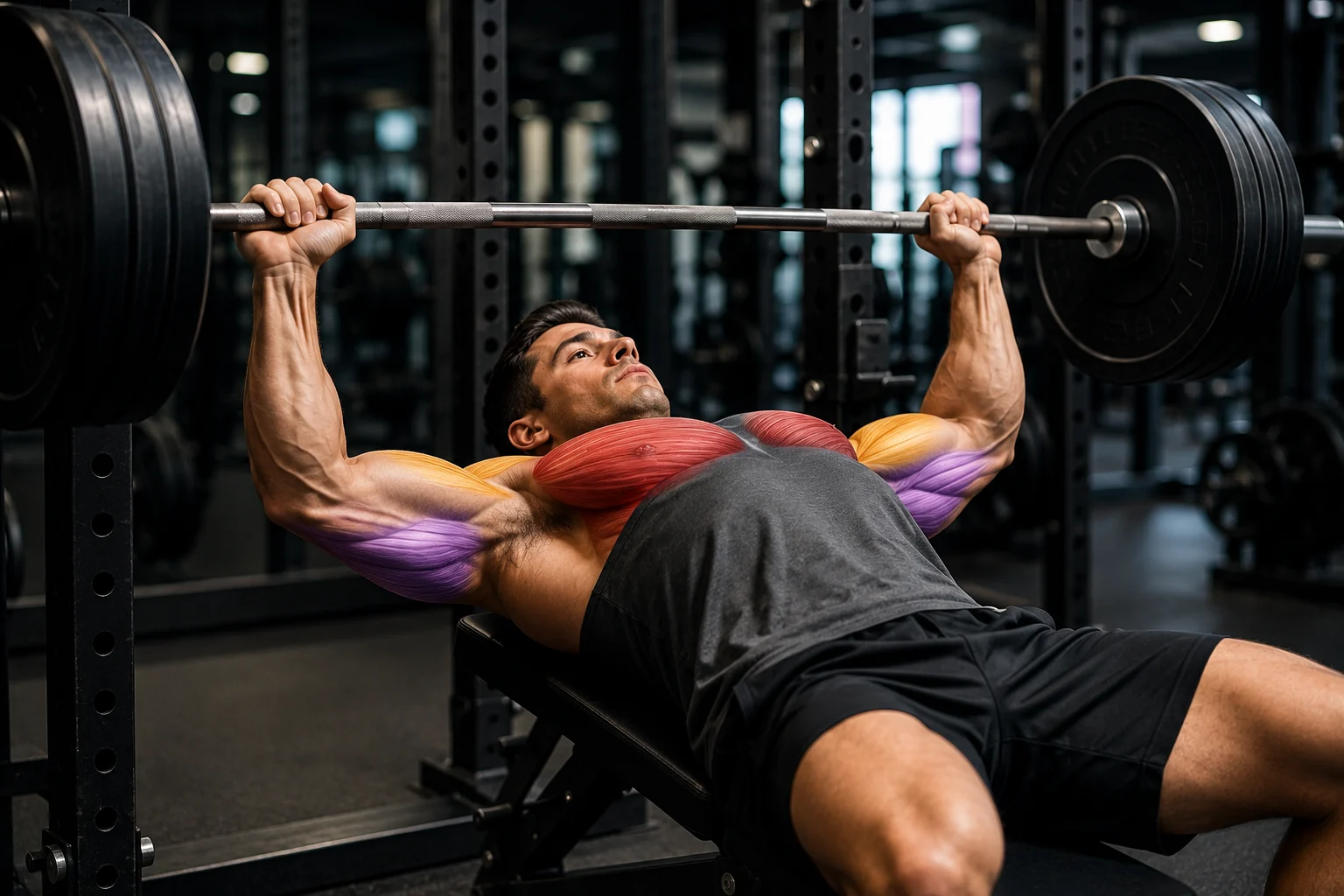 What Muscles Does Bench Press Work
